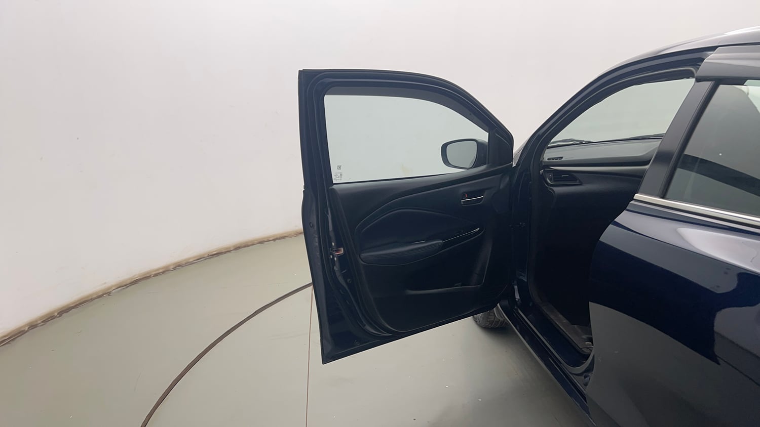 Used 2022 Maruti Suzuki Baleno Zeta AGS Petrol Automatic interior LEFT FRONT DOOR OPEN VIEW