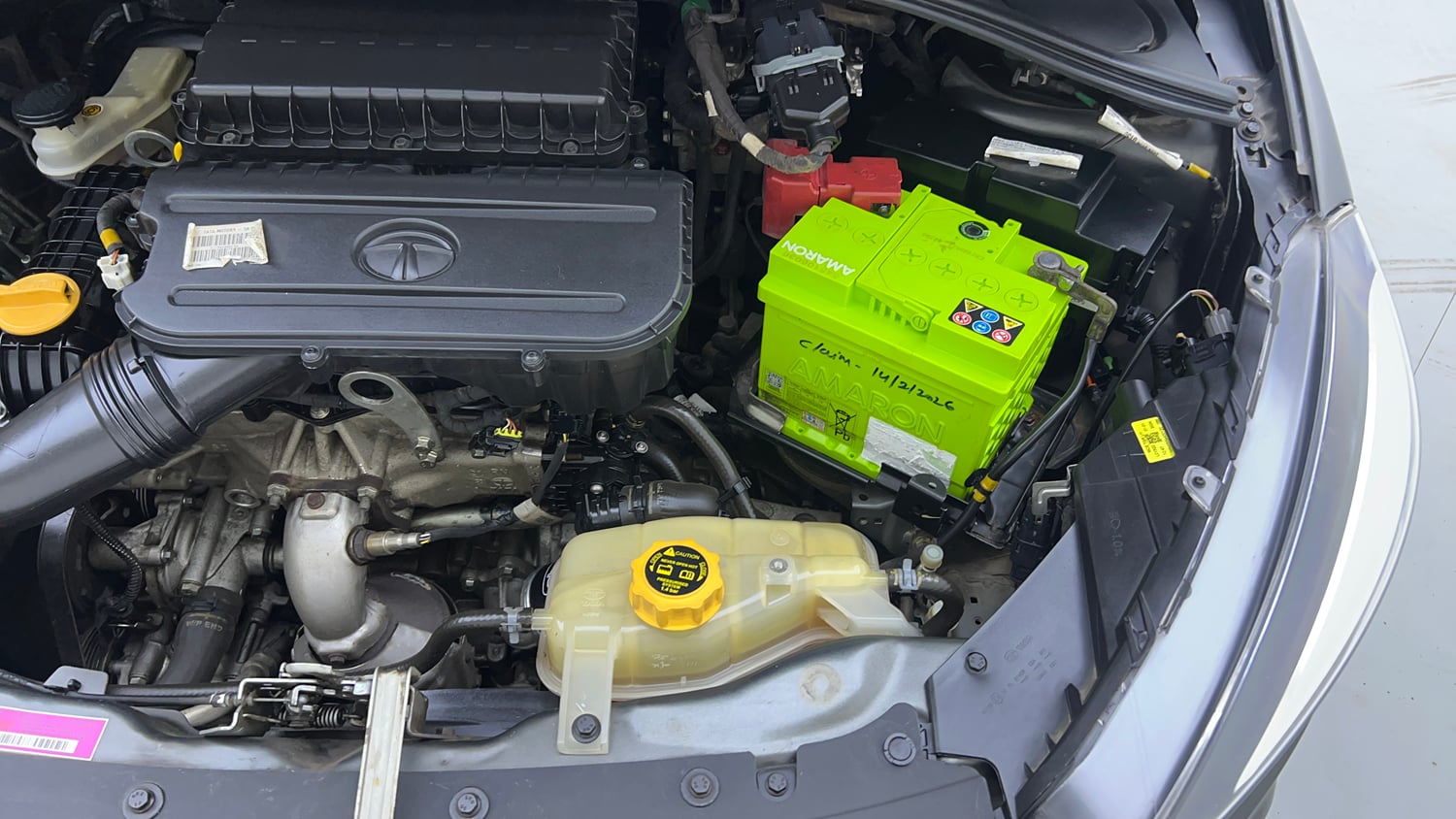 Used 2022 Tata Tiago XZ Plus CNG Cng Manual engine ENGINE LEFT SIDE VIEW