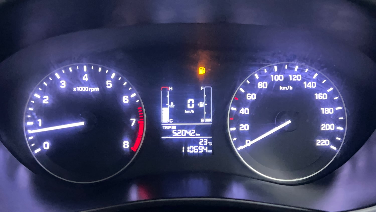 Used 2015 Hyundai Elite i20 Sportz 1.2 Petrol Manual interior CLUSTERMETER VIEW