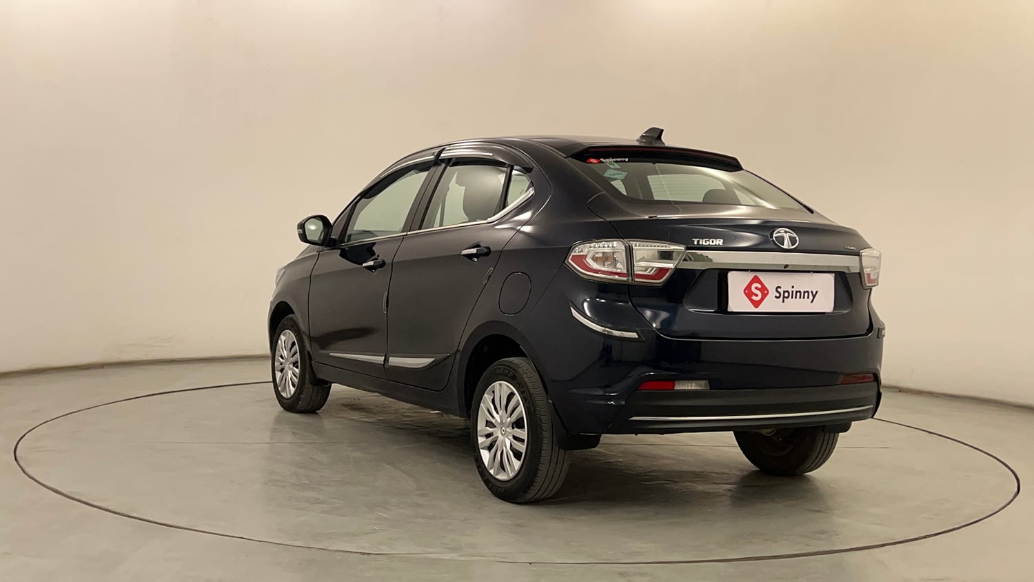 Used 2023 Tata Tigor XZ Plus CNG Cng Manual exterior LEFT REAR CORNER VIEW