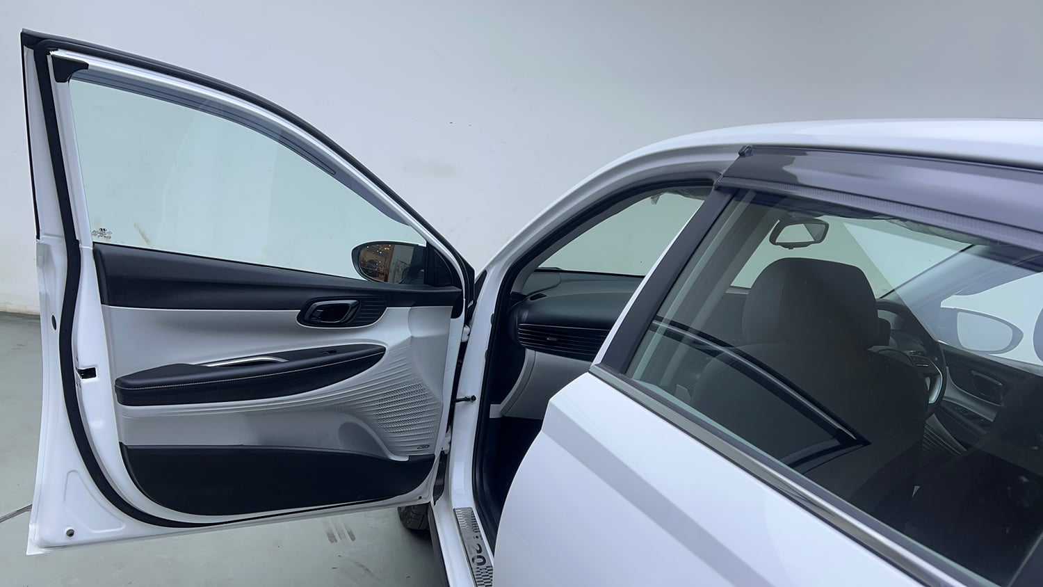 Used 2026 Hyundai New i20 Asta (O) 1.2 IVT Petrol Automatic interior LEFT FRONT DOOR OPEN VIEW