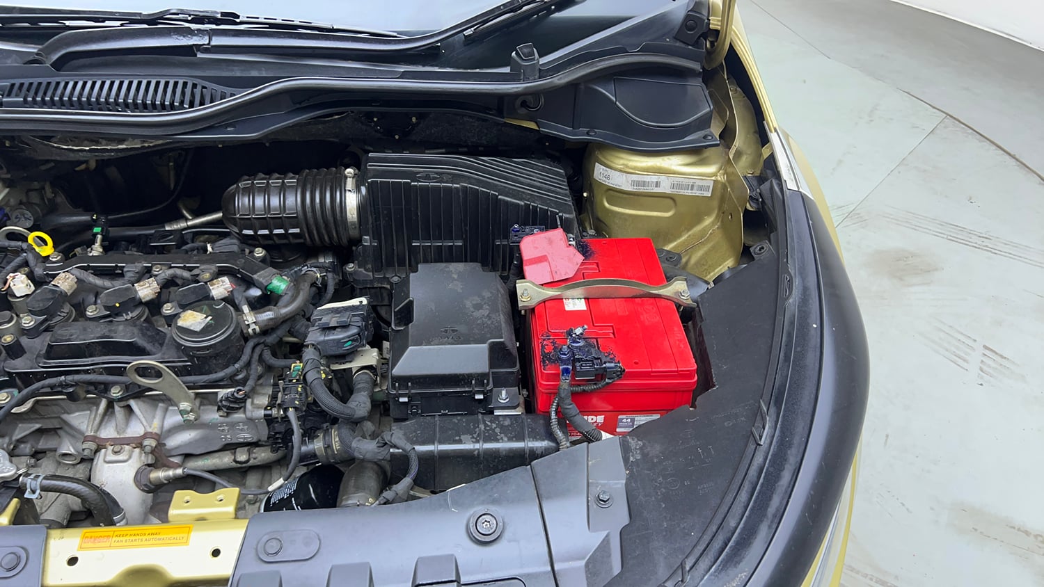 Used 2020 Tata Altroz XZ Petrol Petrol Manual engine ENGINE LEFT SIDE VIEW