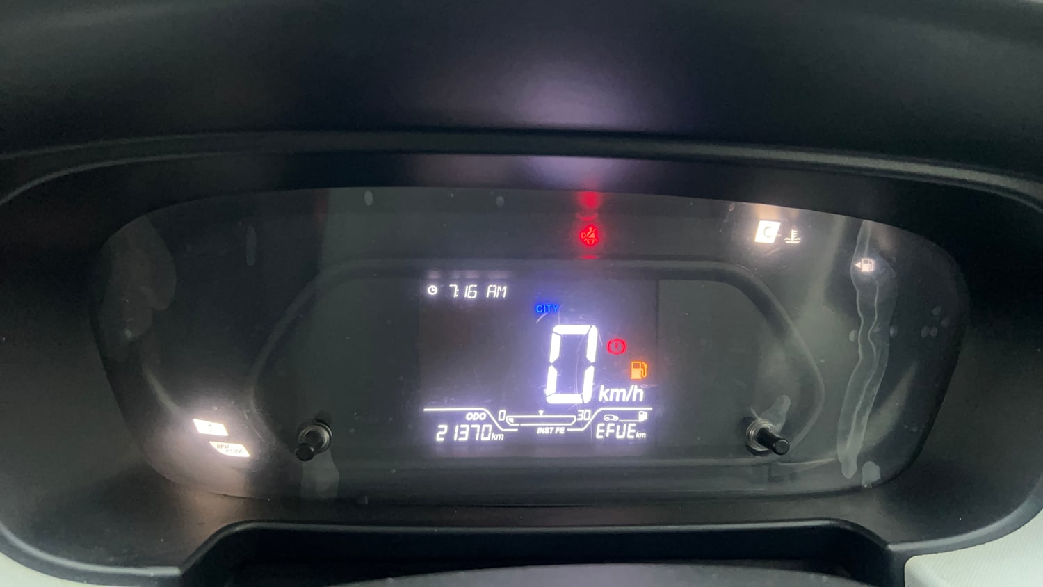 Used 2024 Tata Punch Pure MT Petrol Manual interior CLUSTERMETER VIEW
