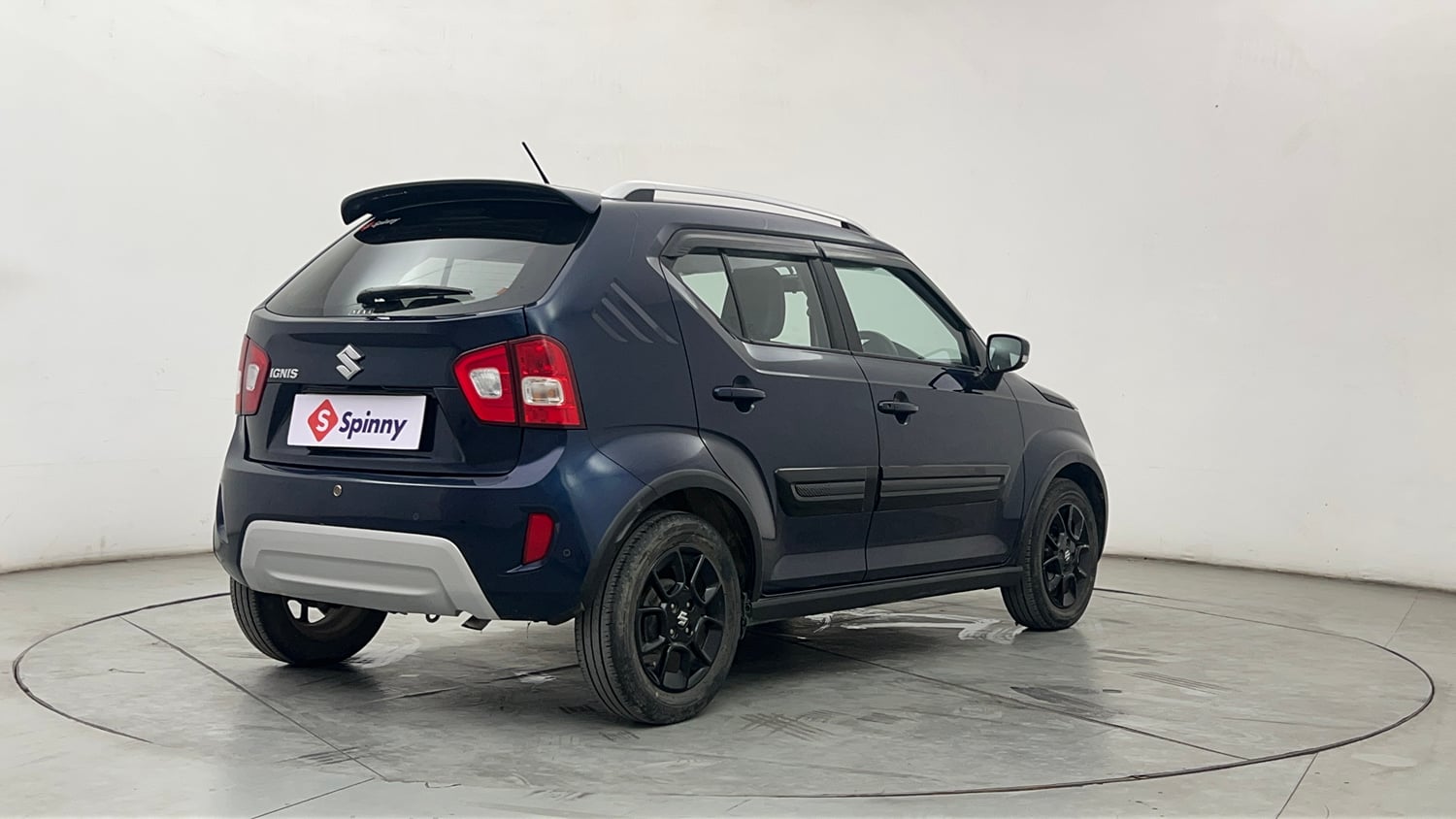 Used 2022 Maruti Suzuki Ignis Zeta 1.2 MT Petrol Manual exterior RIGHT REAR CORNER VIEW