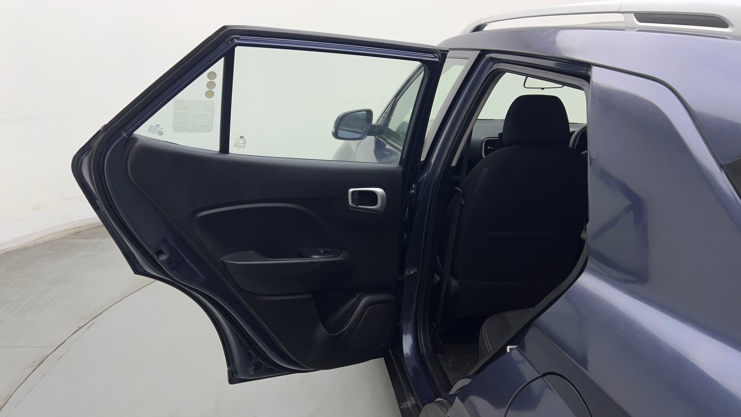 Used 2019 hyundai Venue SX 1.0 Turbo Petrol Petrol Manual interior LEFT REAR DOOR OPEN VIEW