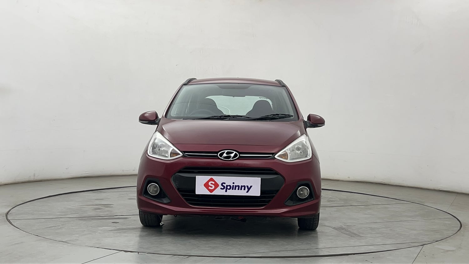 Used 2015 Hyundai Grand i10 Sportz 1.2 Kappa VTVT Petrol Manual exterior FRONT VIEW