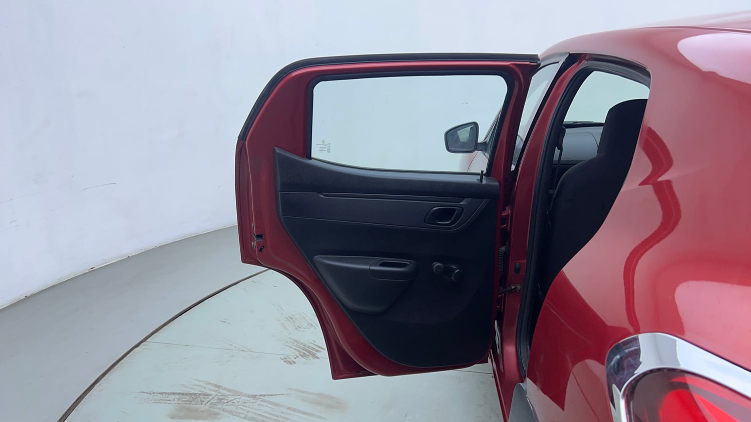 Used 2019 Renault Kwid RXL Petrol Manual interior LEFT REAR DOOR OPEN VIEW