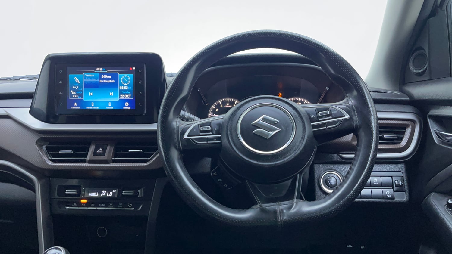 Used 2023 Maruti Suzuki Brezza ZXi Petrol Manual interior STEERING VIEW