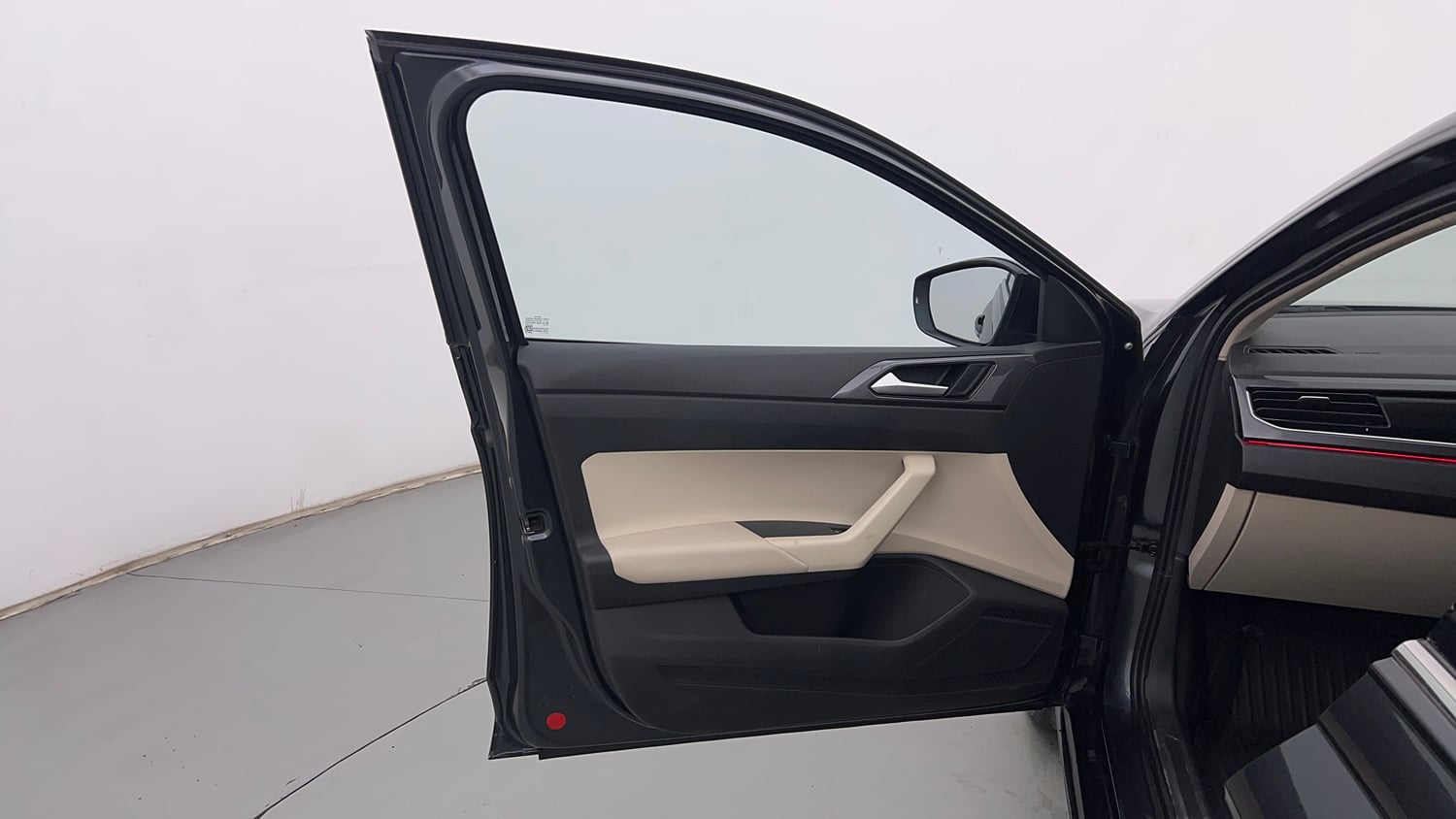 Used 2022 Volkswagen Virtus GT Plus 1.5 TSI EVO DSG Petrol Automatic interior LEFT FRONT DOOR OPEN VIEW
