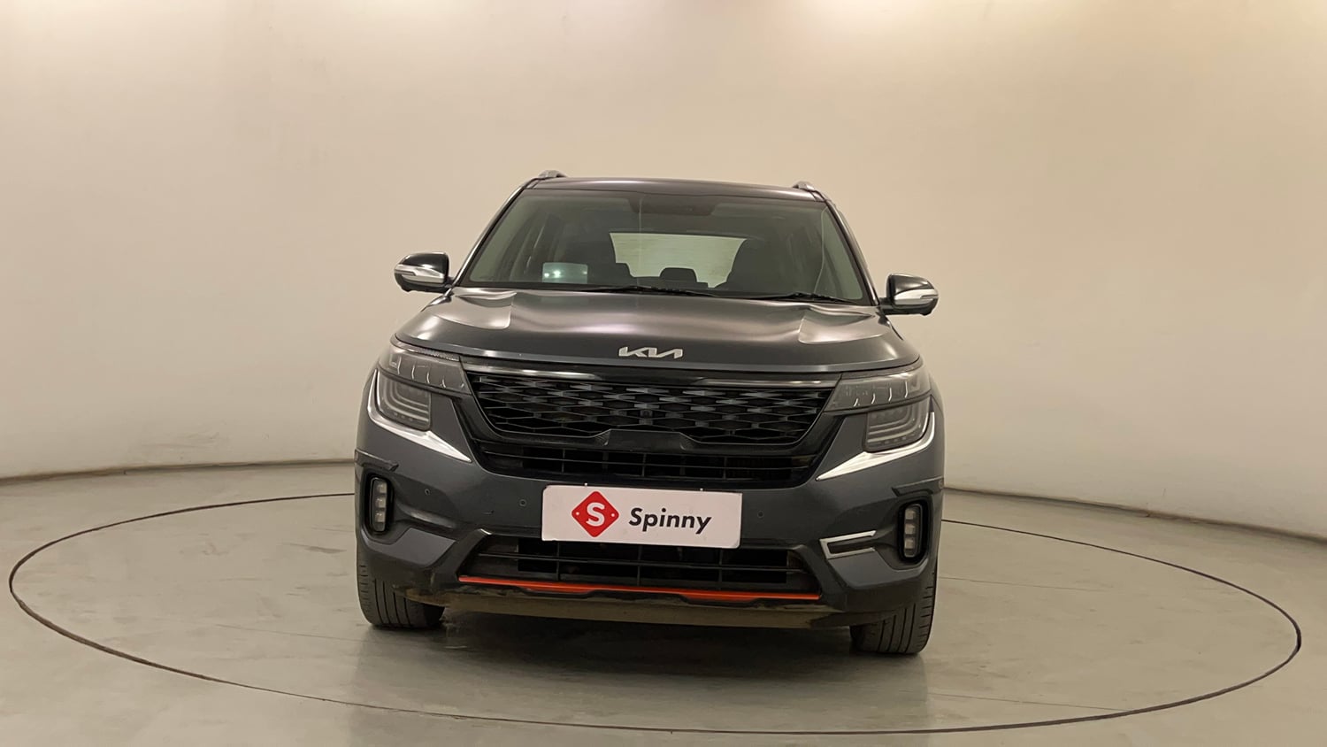 Used 2022 Kia Seltos X Line 1.4 DCT Petrol Automatic exterior FRONT VIEW