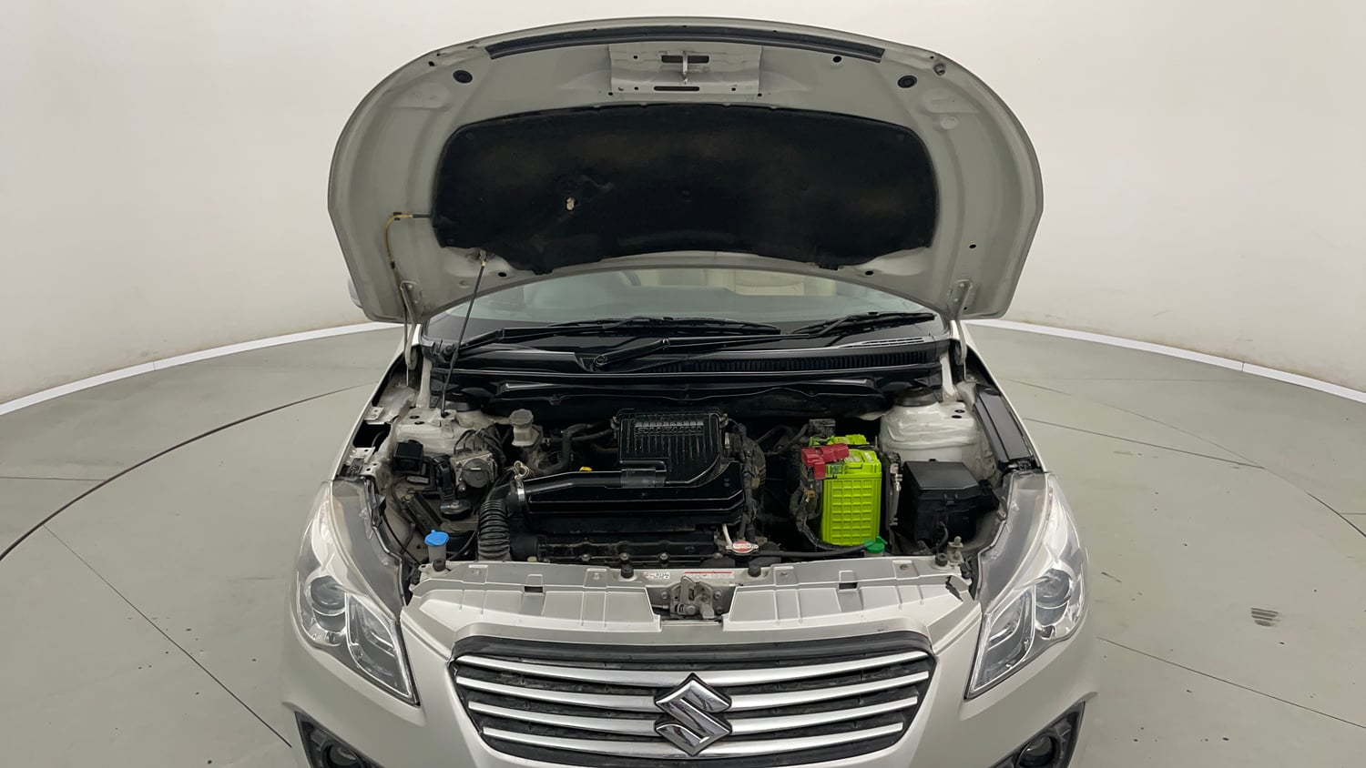 Used 2016 Maruti Suzuki Ciaz VXi+ Petrol Manual engine ENGINE & BONNET OPEN FRONT VIEW