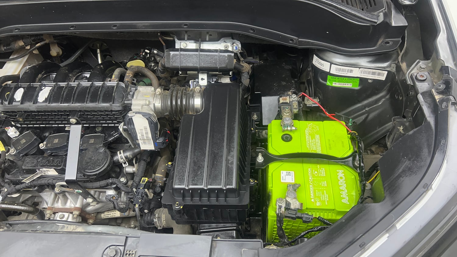 Used 2024 Tata Punch Pure MT Petrol Manual engine ENGINE LEFT SIDE VIEW