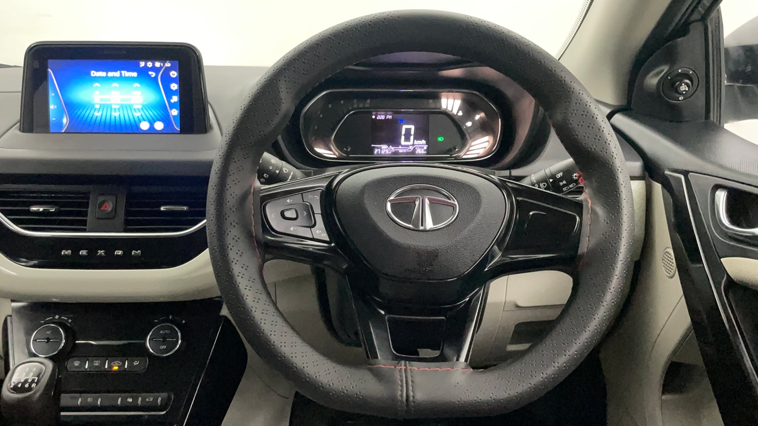 Used 2023 Tata Nexon XZ Plus Petrol Manual interior STEERING VIEW