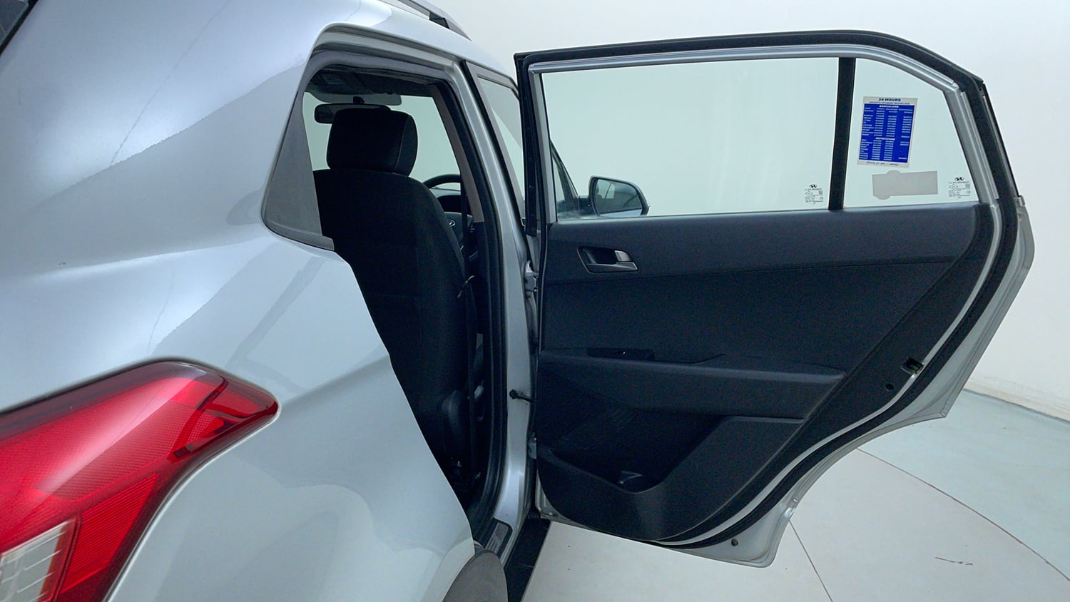 Used 2016 Hyundai Creta 1.6 SX Plus Petrol Petrol Manual interior RIGHT REAR DOOR OPEN VIEW