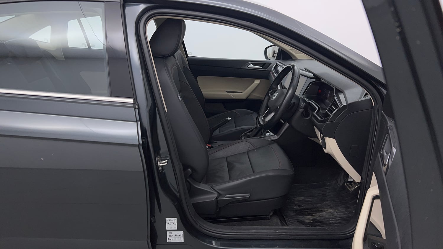 Used 2022 Volkswagen Virtus GT Plus 1.5 TSI EVO DSG Petrol Automatic interior RIGHT SIDE FRONT DOOR CABIN VIEW