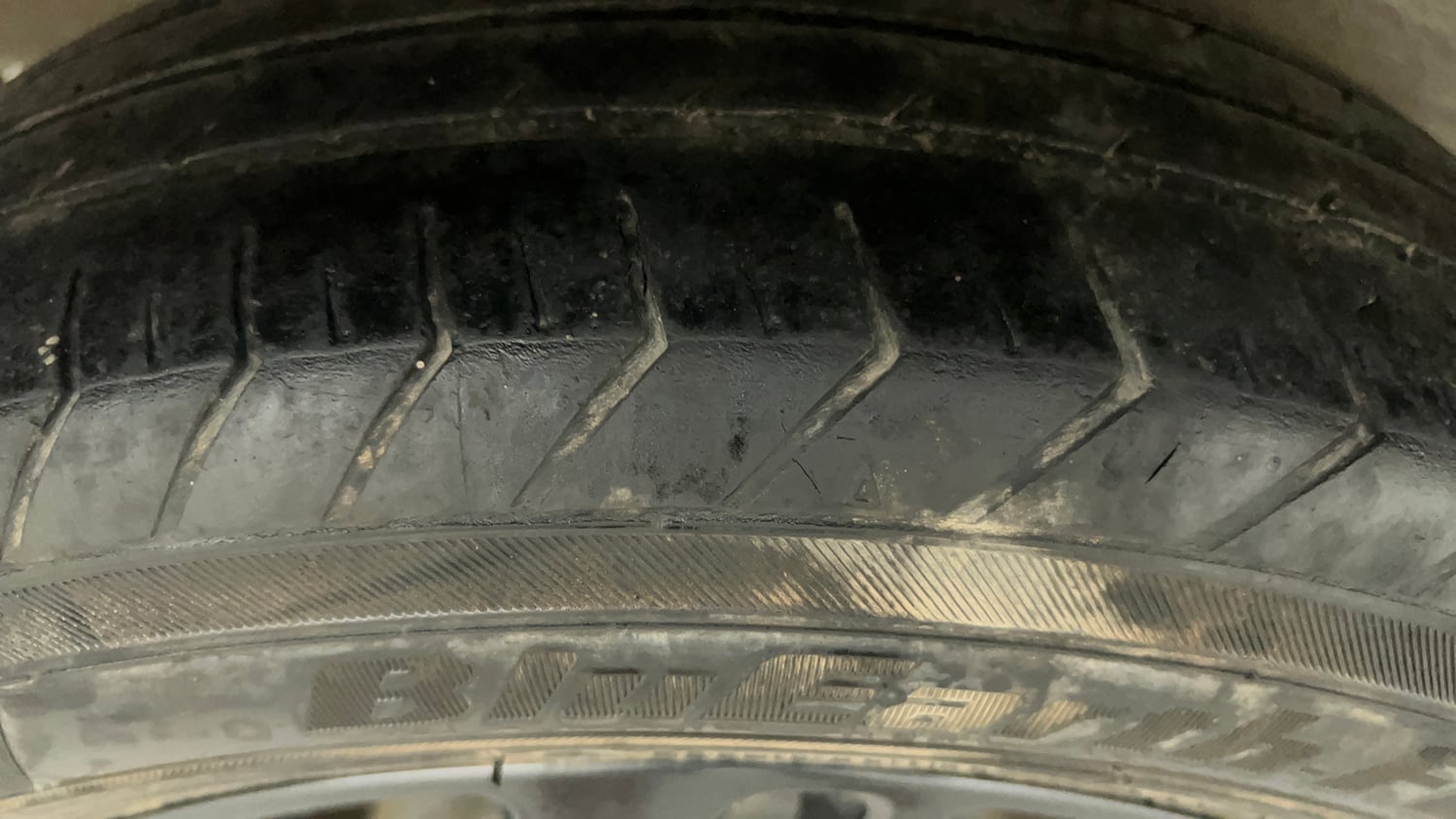 Used 2024 Maruti Suzuki Celerio ZXi Plus Petrol Manual tyres RIGHT REAR TYRE TREAD VIEW