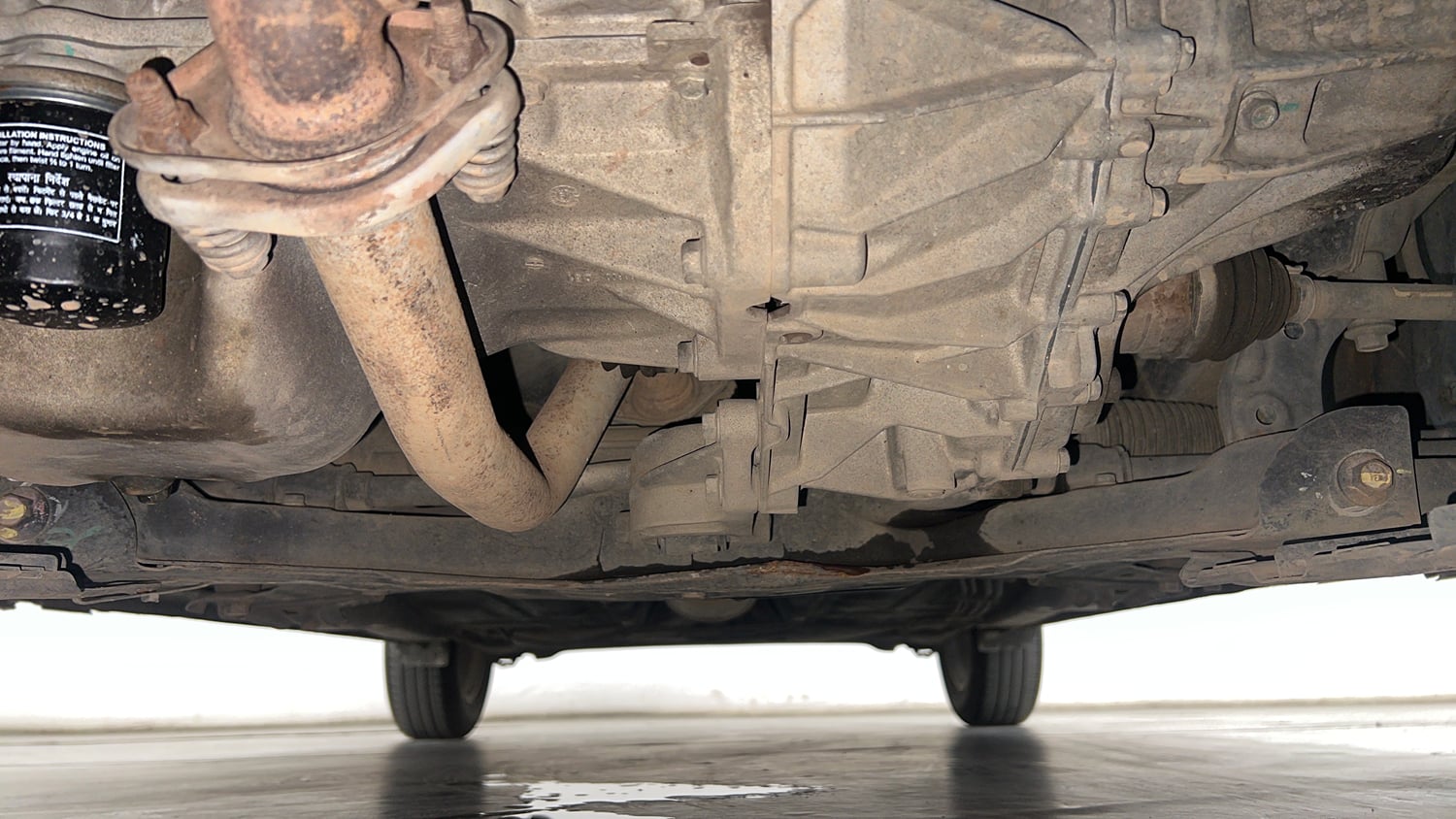 Used 2020 Maruti Suzuki Swift ZXi Plus AMT Petrol Automatic extra FRONT LEFT UNDERBODY VIEW