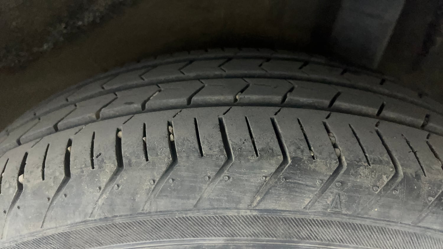 Used 2024 Maruti Suzuki Celerio ZXi Plus AMT Petrol Automatic tyres LEFT REAR TYRE TREAD VIEW