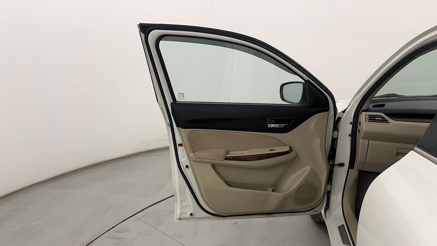 Used 2020 Maruti Suzuki Dzire ZXi AMT Petrol Automatic interior LEFT FRONT DOOR OPEN VIEW