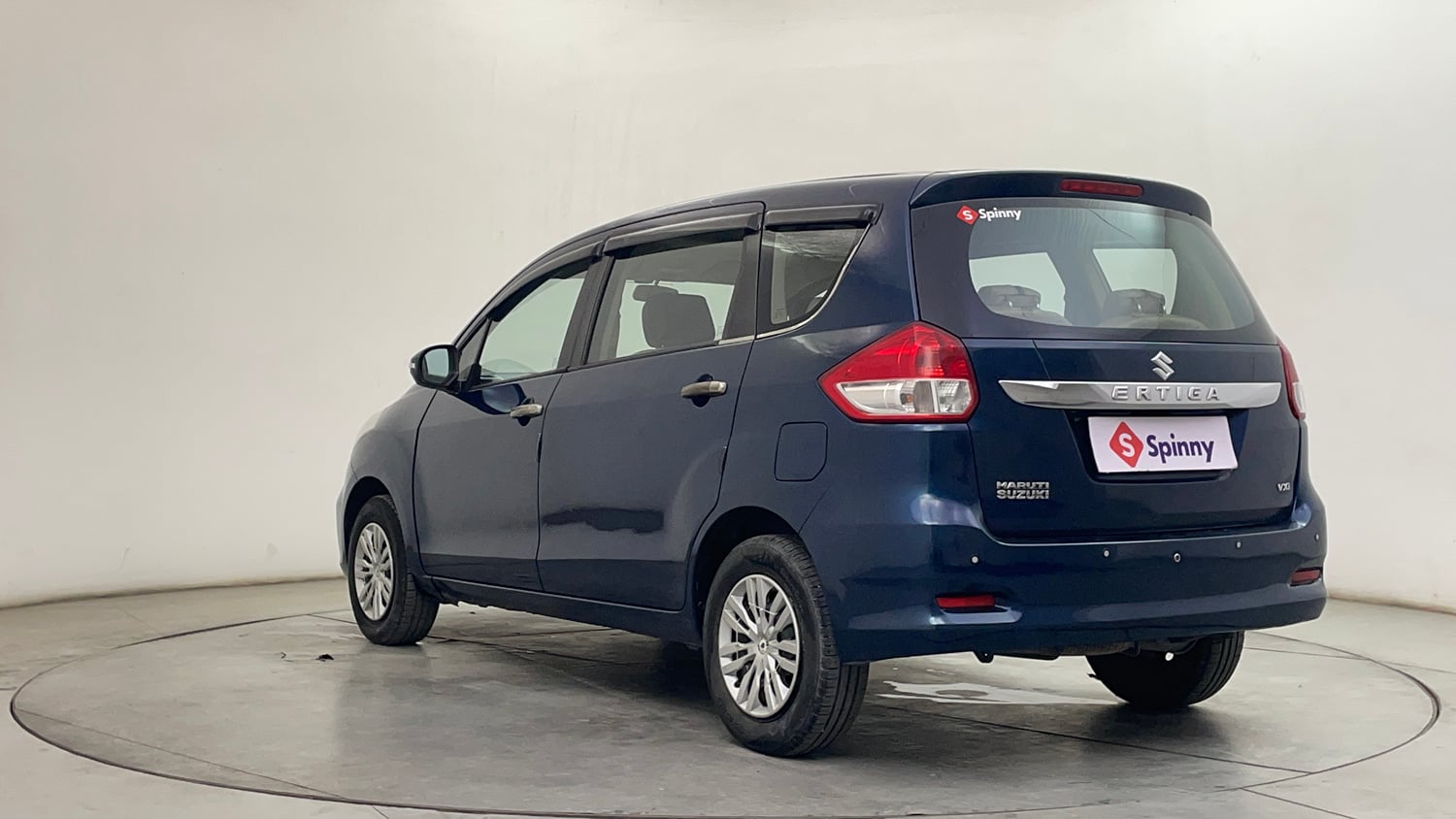 Used 2016 Maruti Suzuki Ertiga VXI AT Petrol Automatic exterior LEFT REAR CORNER VIEW