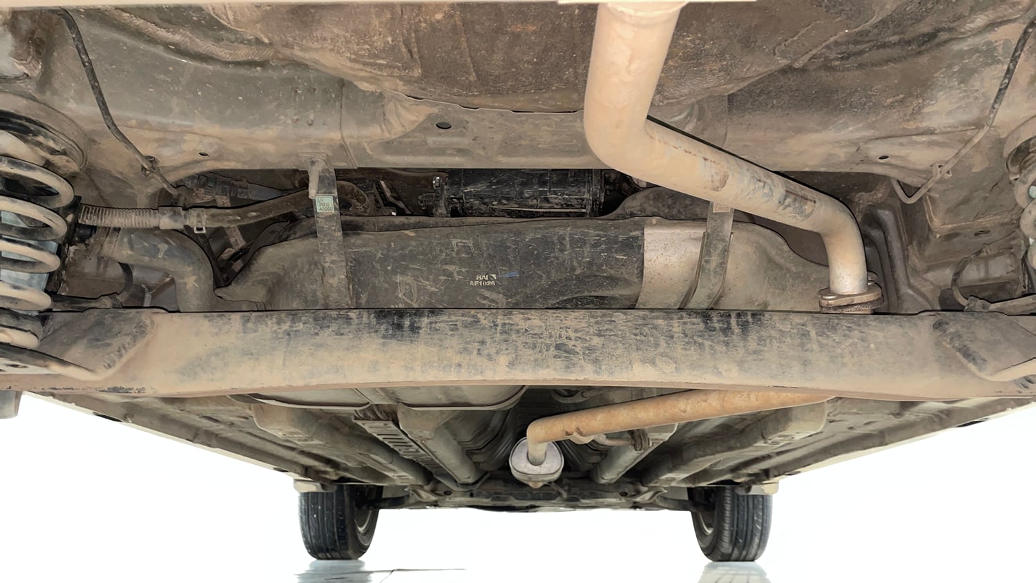 Used 2016 Hyundai Creta 1.6 SX Plus Petrol Petrol Manual extra REAR UNDERBODY VIEW (TAKEN FROM REAR)