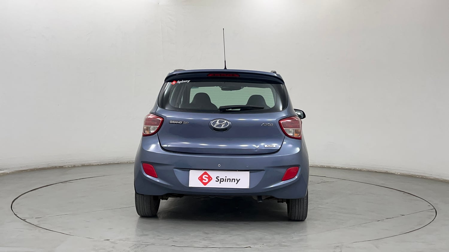 Used 2015 Hyundai Grand i10 Asta AT 1.2 Kappa VTVT Petrol Automatic exterior BACK VIEW