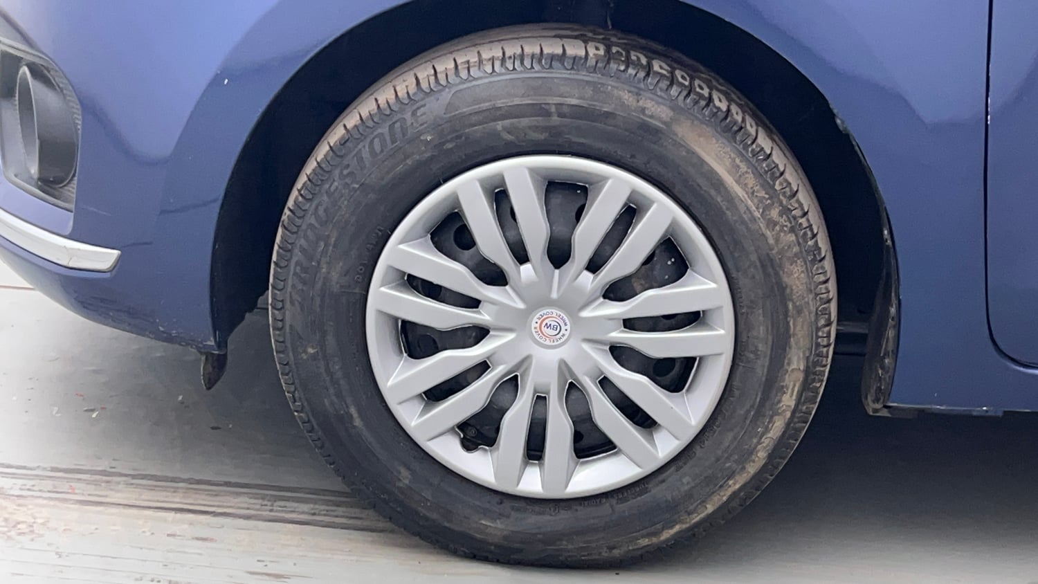 Used 2018 Maruti Suzuki Dzire VXi Petrol Manual tyres LEFT FRONT TYRE RIM VIEW
