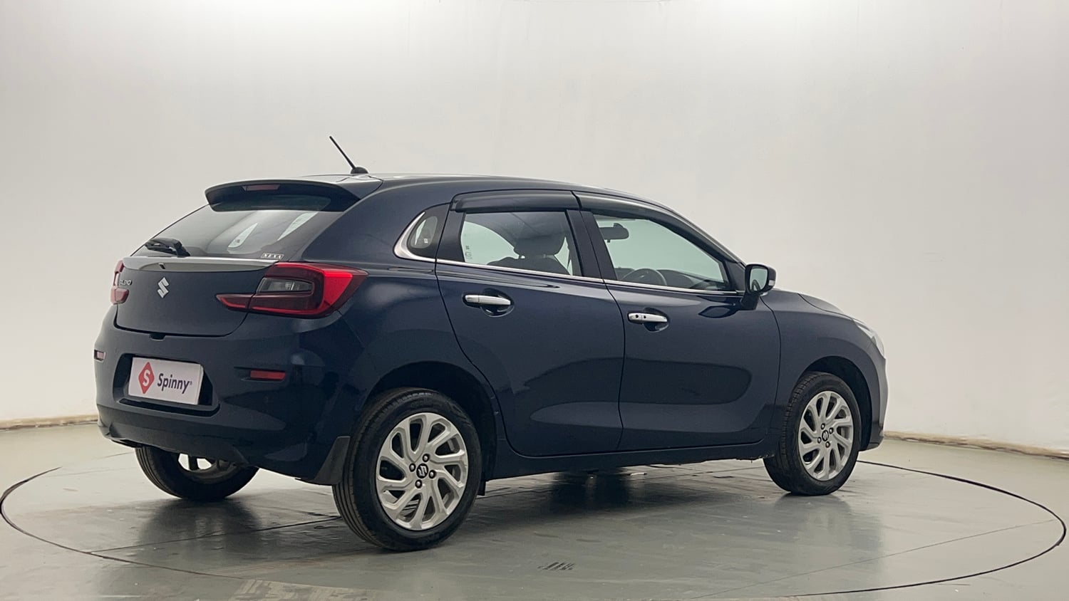 Used 2022 Maruti Suzuki Baleno Zeta AGS Petrol Automatic exterior RIGHT REAR CORNER VIEW