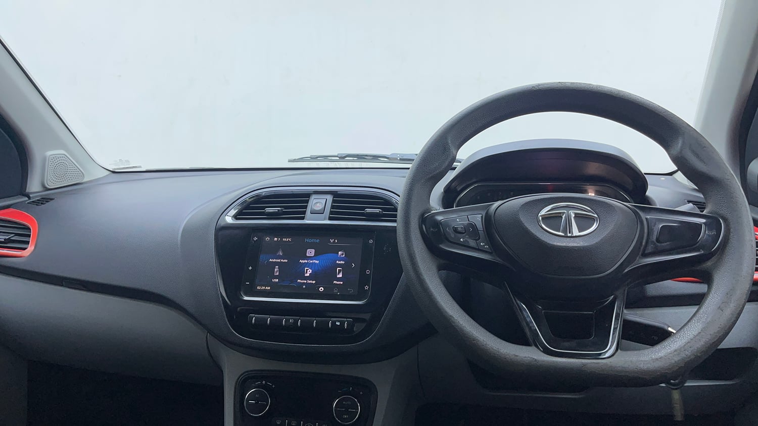 Used 2020 Tata Tiago XZ Plus Dual Tone Petrol Manual interior DASHBOARD VIEW