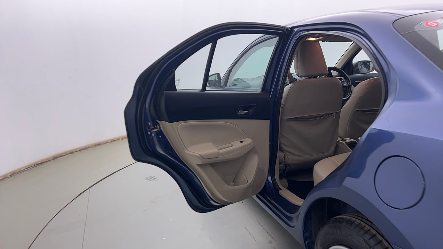 Used 2018 Maruti Suzuki Dzire VXi Petrol Manual interior LEFT REAR DOOR OPEN VIEW