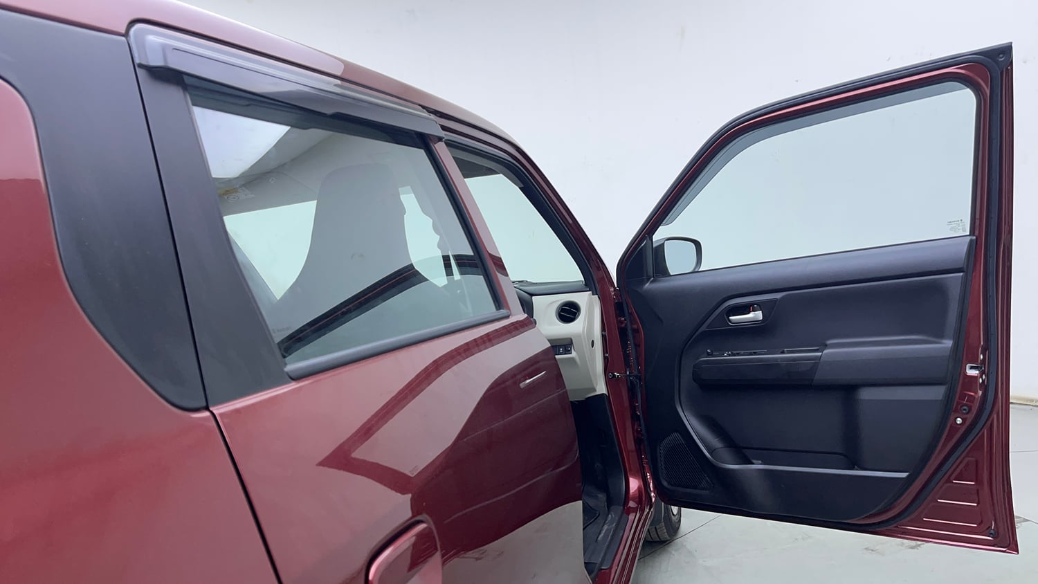 Used 2026 Maruti Suzuki Wagon R VXI 1.0 AGS Petrol Automatic interior RIGHT FRONT DOOR OPEN VIEW