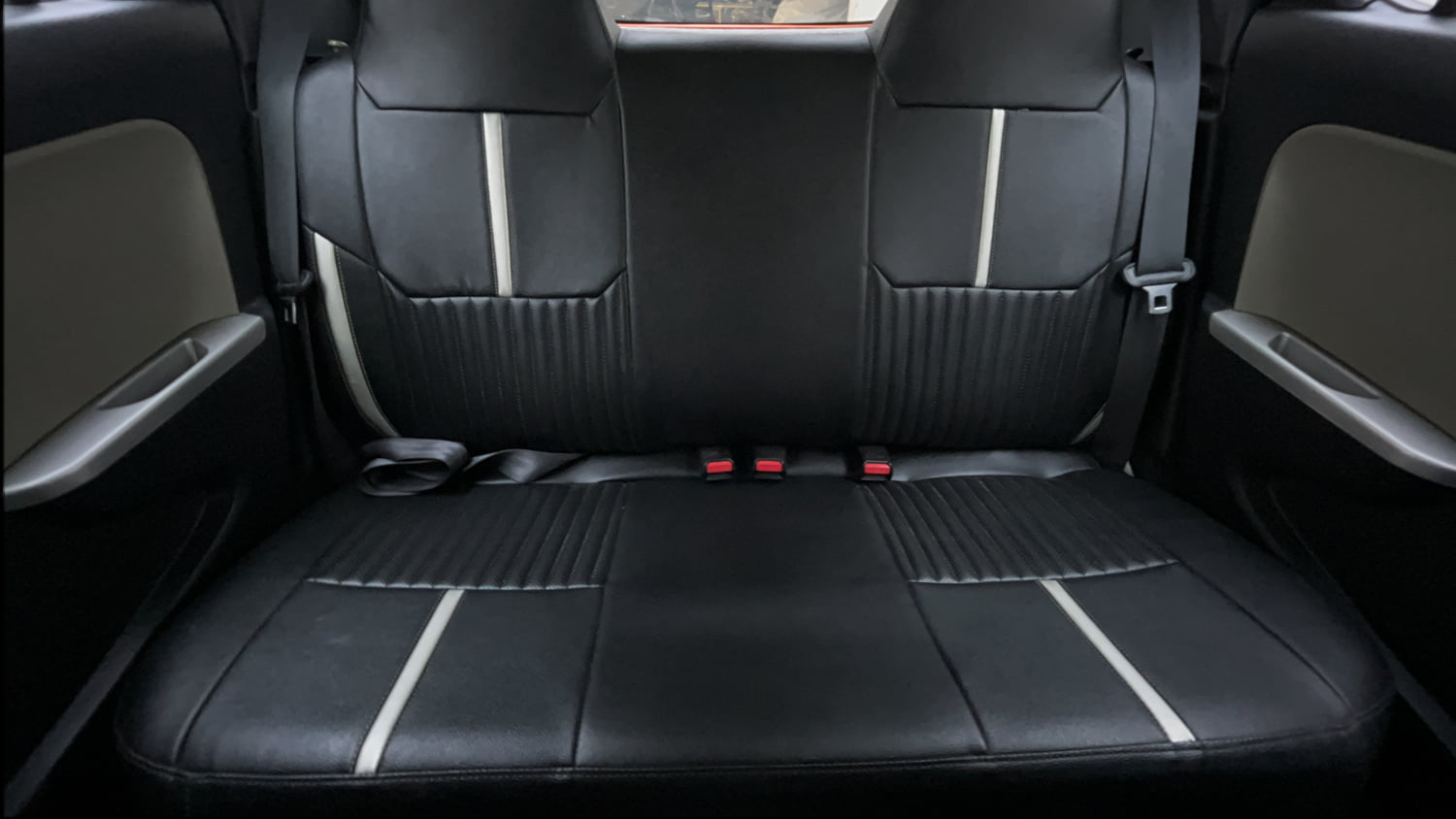 Used 2015 Maruti Suzuki Alto K10 VXi (O) Petrol Manual interior REAR SEAT CONDITION VIEW