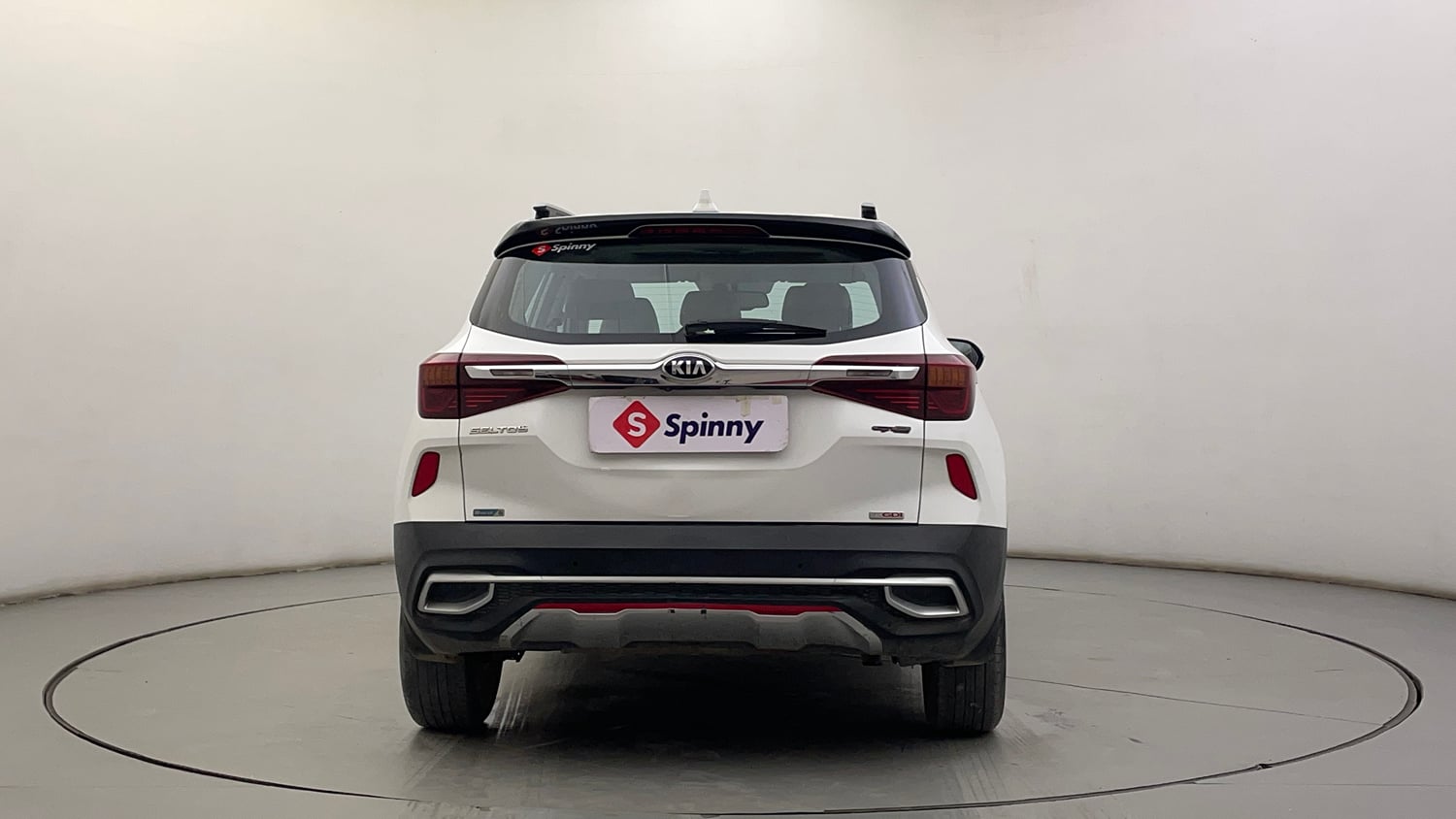 Used 2019 Kia Seltos GTX Plus 1.4 Petrol Manual exterior BACK VIEW