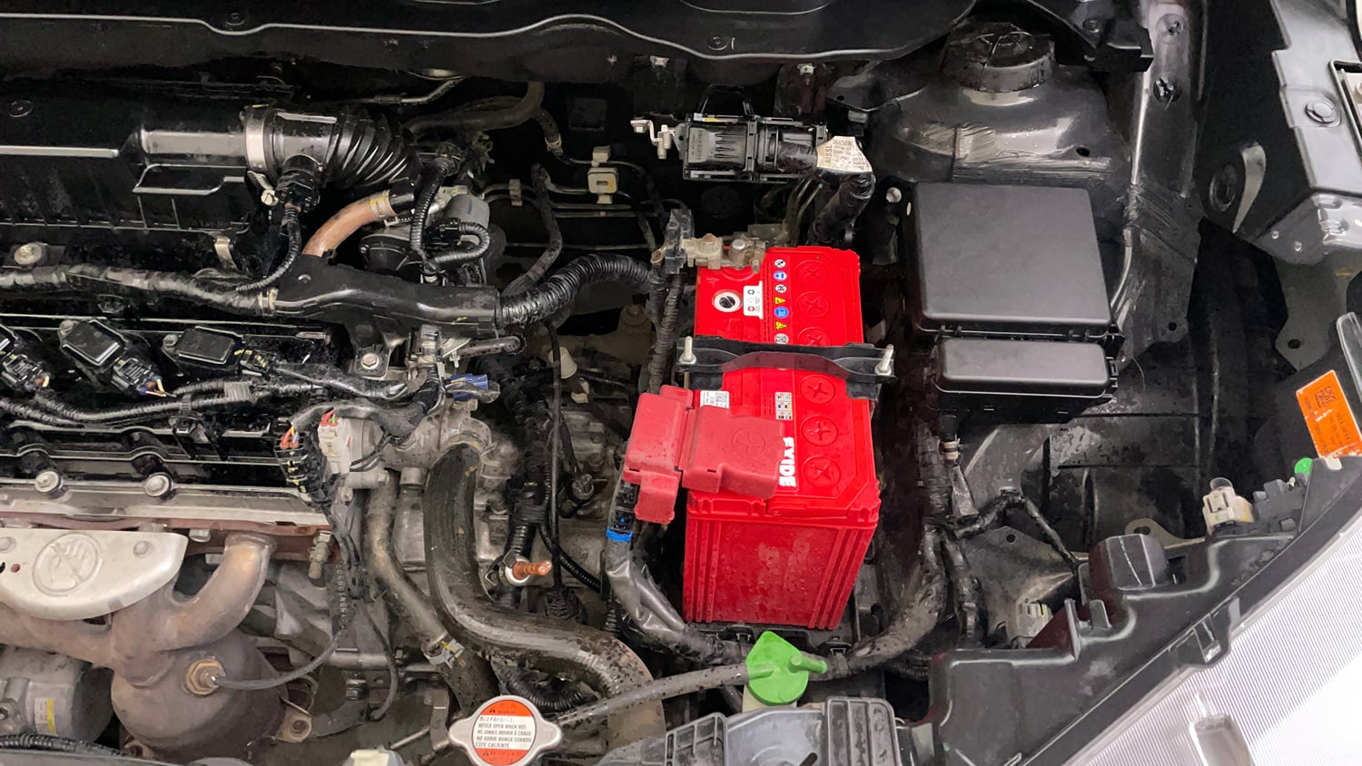 Used 2019 Maruti Suzuki XL6 Alpha AT Petrol Petrol Automatic engine ENGINE LEFT SIDE VIEW