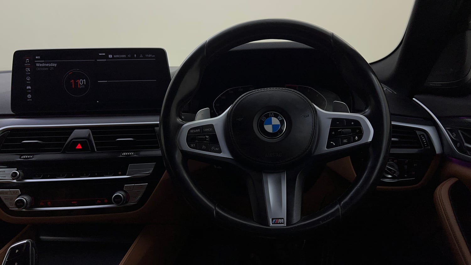 Used 2022 BMW 5 Series Carbon Edition Petrol Automatic interior STEERING VIEW