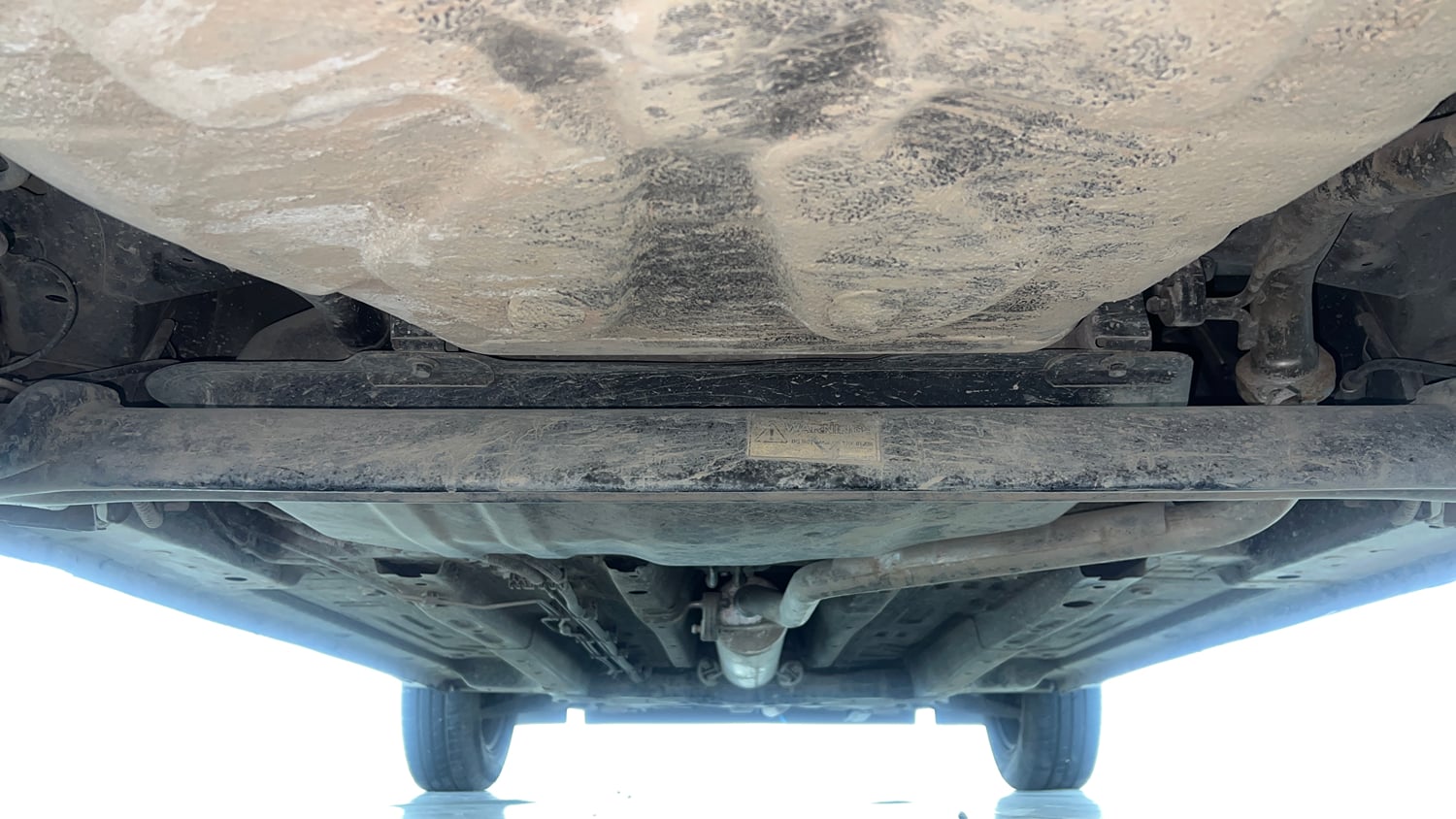 Used 2024 Tata Punch Pure MT Petrol Manual extra REAR UNDERBODY VIEW (TAKEN FROM REAR)