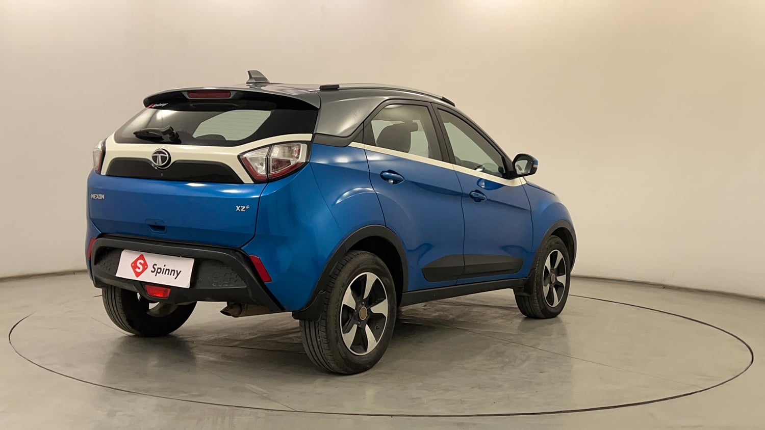 Used 2018 Tata Nexon XZ Plus Diesel Diesel Manual exterior RIGHT REAR CORNER VIEW