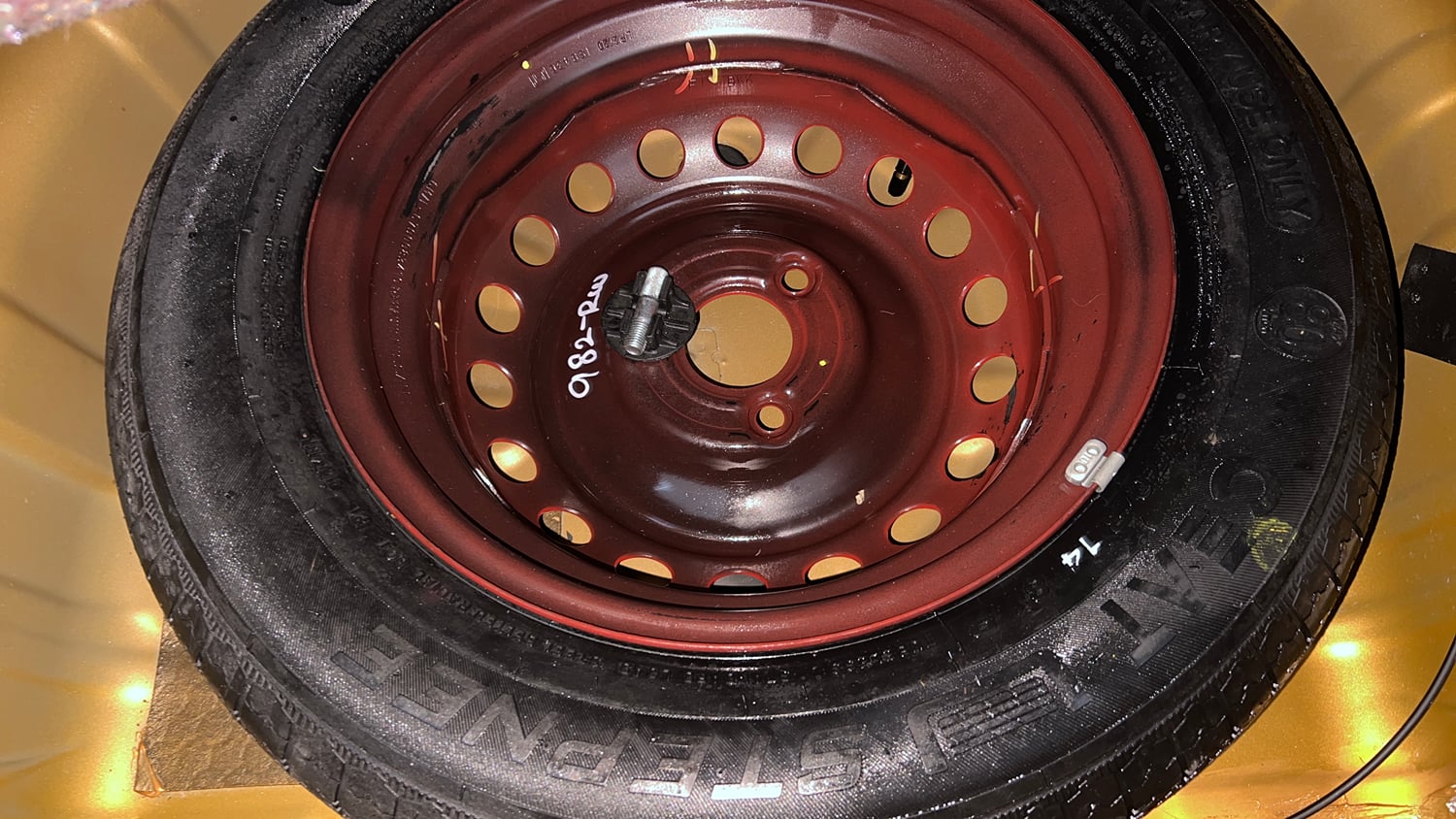 Used 2022 Renault Kwid CLIMBER AMT Petrol Automatic tyres SPARE TYRE VIEW