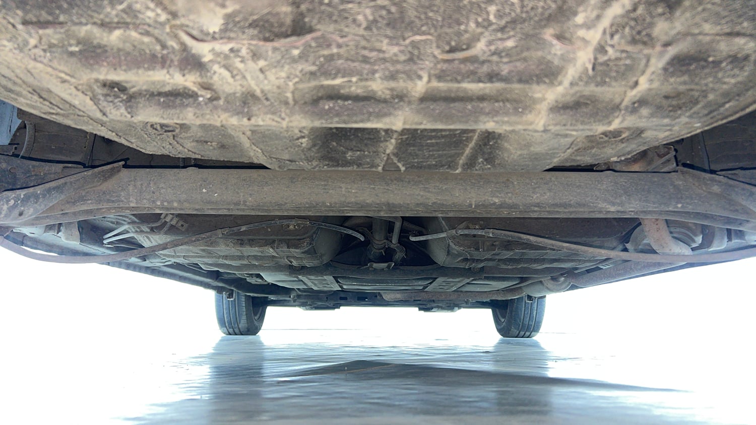 Used 2016 Honda Jazz SV Petrol Petrol Manual extra REAR UNDERBODY VIEW (TAKEN FROM REAR)