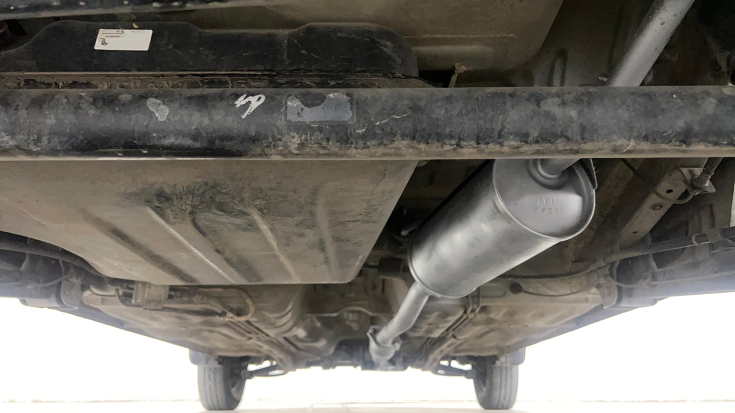Used 2019 Maruti Suzuki Alto 800 LXi CNG Cng Manual extra REAR UNDERBODY VIEW (TAKEN FROM REAR)