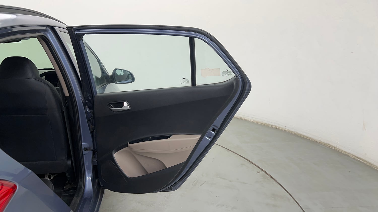 Used 2015 Hyundai Grand i10 Asta AT 1.2 Kappa VTVT Petrol Automatic interior RIGHT REAR DOOR OPEN VIEW