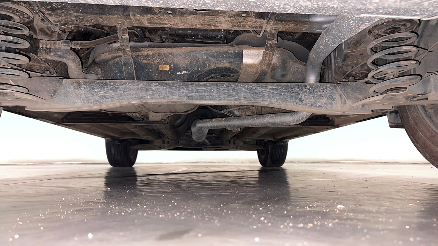Used 2020 Kia Seltos GTX Plus 1.4 Petrol Manual extra REAR UNDERBODY VIEW (TAKEN FROM REAR)
