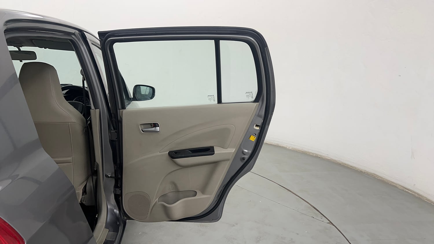 Used 2017 Maruti Suzuki Celerio ZXI (O) AMT Petrol Automatic interior RIGHT REAR DOOR OPEN VIEW