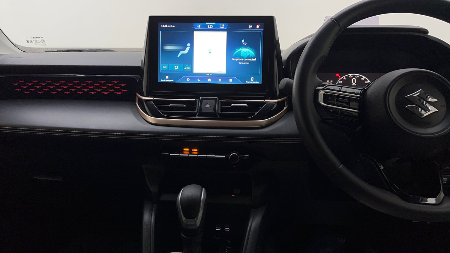 Used 2025 Maruti Suzuki Victoris ZXI+ (O) THS 2W Hybrid Automatic interior MUSIC SYSTEM & AC CONTROL VIEW