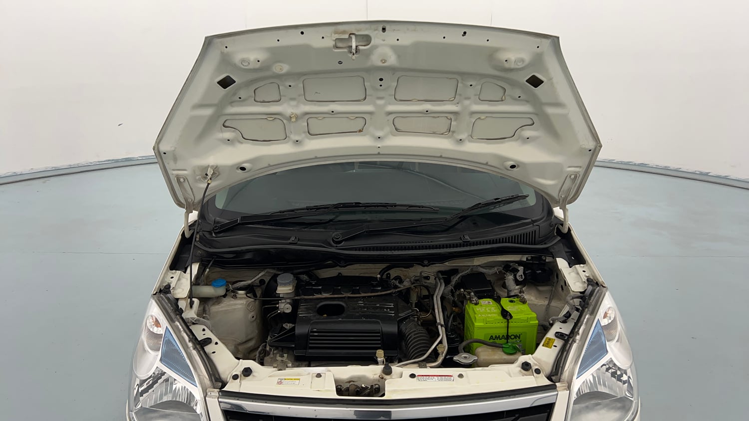 Used 2016 Maruti Suzuki Wagon R VXI Petrol Manual engine ENGINE & BONNET OPEN FRONT VIEW