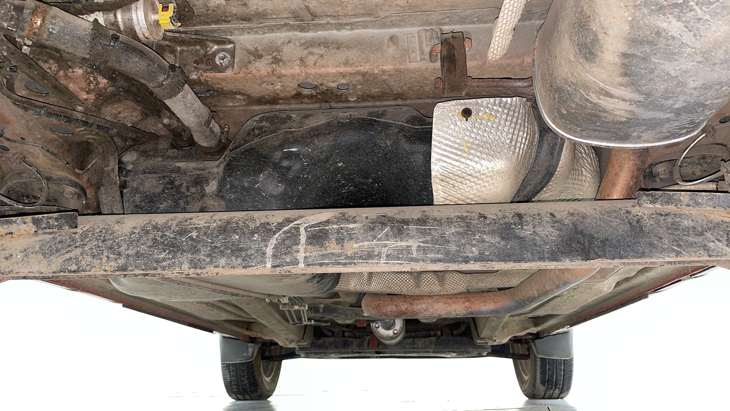Used 2015 Ford EcoSport Titanium 1.5 Ti-VCT Petrol Manual extra REAR UNDERBODY VIEW (TAKEN FROM REAR)