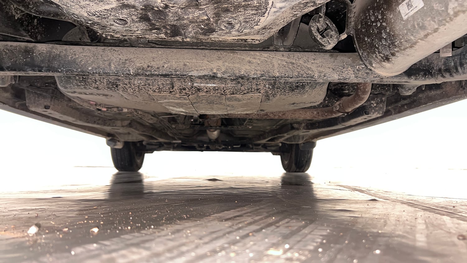 Used 2024 Tata Tiago XZA Plus Petrol Automatic extra REAR UNDERBODY VIEW (TAKEN FROM REAR)