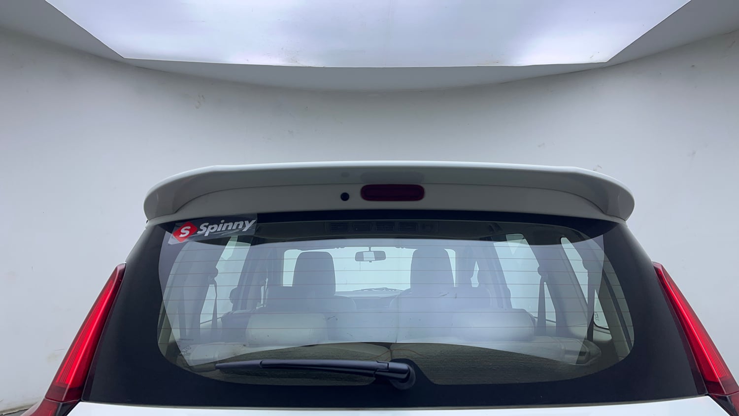 Used 2023 Maruti Suzuki Ertiga ZXi Plus AT Petrol Automatic exterior BACK WINDSHIELD VIEW