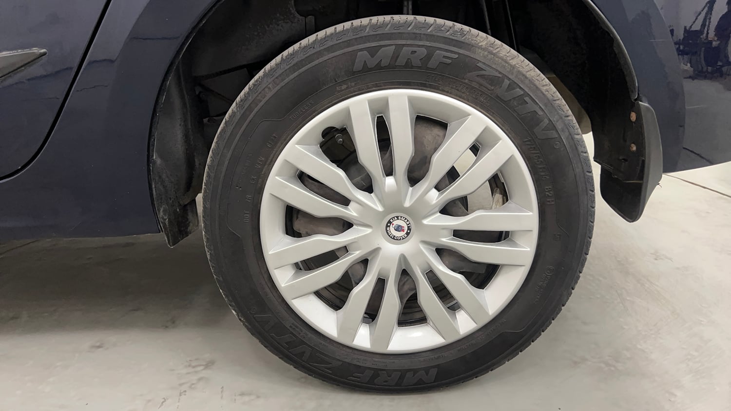 Used 2023 Tata Tigor XZ Plus CNG Cng Manual tyres LEFT REAR TYRE RIM VIEW