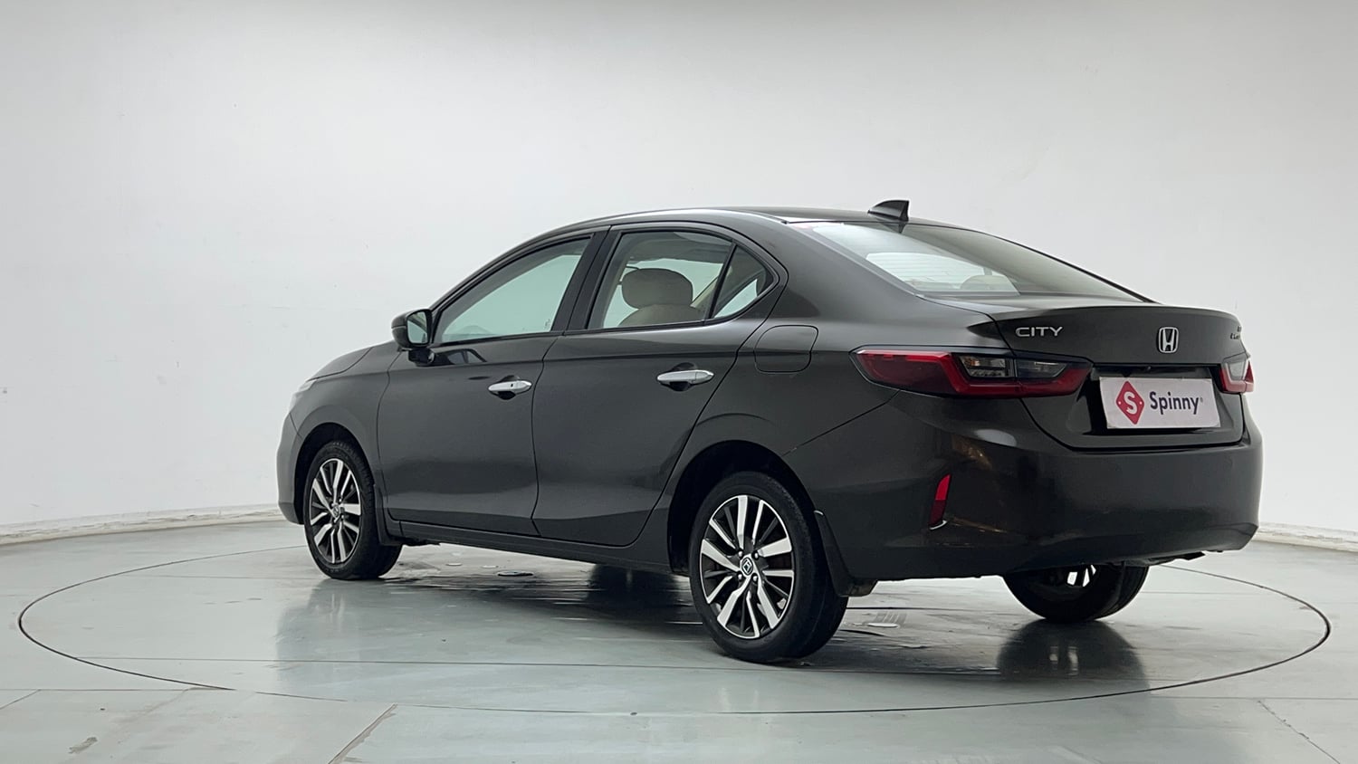 Used 2021 Honda City ZX CVT Petrol Petrol Automatic exterior LEFT REAR CORNER VIEW